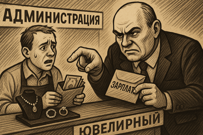 Администрация Костромы продолжает борьбу с «серыми» зарплатами в ювелирном бизнесе