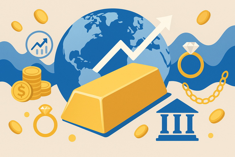 Мировой спрос на золото вырос на 3% во втором квартале благодаря росту инвестиций – WGC