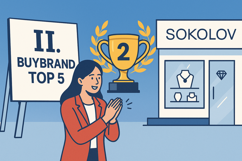 SOKOLOV занял второе место в топ-5 франшиз-ритейлеров BUYBRAND