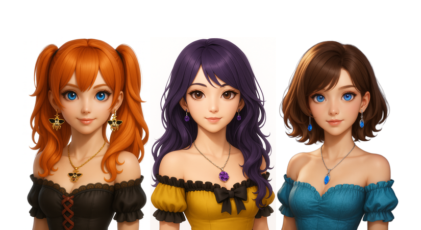 Аниме-аватары выступили моделями для коллекции «585 Золотой»