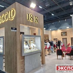 Фотоотчет с осенней выставки Istanbul Jewelry Show 2025: ювелирные изделия и технологии