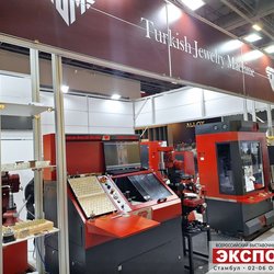 Фотоотчет с осенней выставки Istanbul Jewelry Show 2025: ювелирные изделия и технологии
