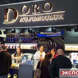 Фотоотчет с осенней выставки Istanbul Jewelry Show 2025: ювелирные изделия и технологии