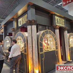 Фотоотчет с осенней выставки Istanbul Jewelry Show 2025: ювелирные изделия и технологии