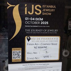 Фотоотчет с осенней выставки Istanbul Jewelry Show 2025: ювелирные изделия и технологии