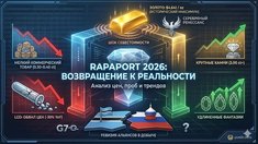 Rapaport 2026: Возвращение к реальности. Анализ цен, проб и трендов