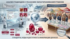Подходы разных лабораторий к указаниям облагораживания рубинов