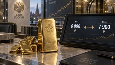 Золото вместо доллара: почему отмена НДС не решила проблему инвестиционных слитков
