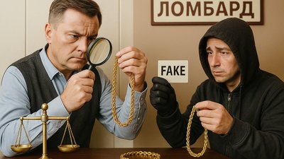 Подделки в ломбардах: Как проверяют украшения и что грозит оценщику за ошибку