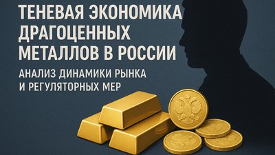 Теневая экономика драгоценных металлов в России: Анализ динамики рынка и регуляторных мер