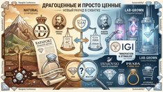 Драгоценные и просто ценные: новый виток противостояния натуральных и лабораторных камней
