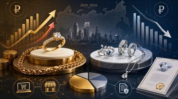 Российский ювелирный рынок в 2025–2026 годах: рост цен, сжатие спроса и структурная перестройка