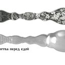 Лжица со вставкой Св. Матроной.