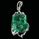 подвеска с малахитом