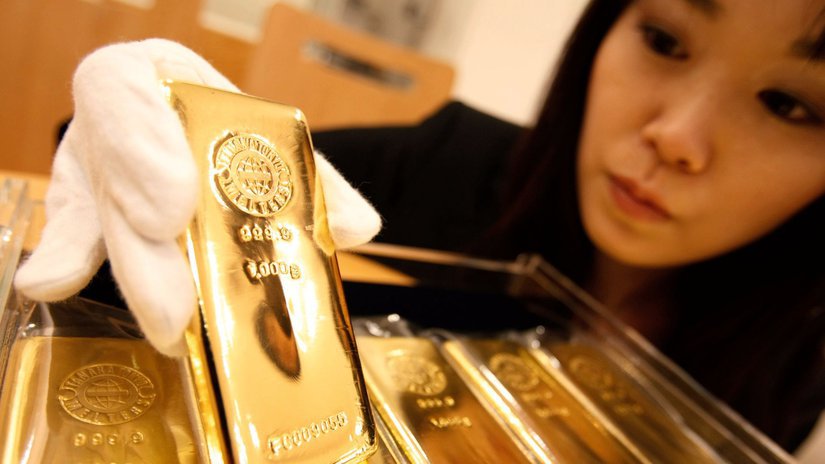 Китай за девять месяцев снизил производство золота на 10%