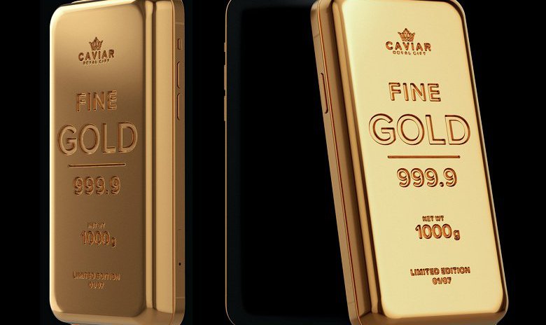 В России выпустили золотые iPhone 12 Pro весом более 1 килограмма