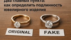 Два главных пункта: как определить подлинность ювелирного изделия