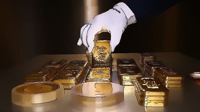 Цена на золото упала ниже $1900 на фоне укрепления доллара