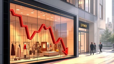 LVMH сообщает о снижении выручки в первом квартале 2025 года