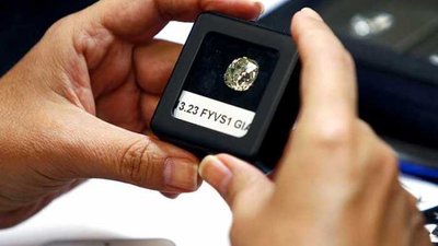 Экспорт бриллиантов из Израиля упал на 37%