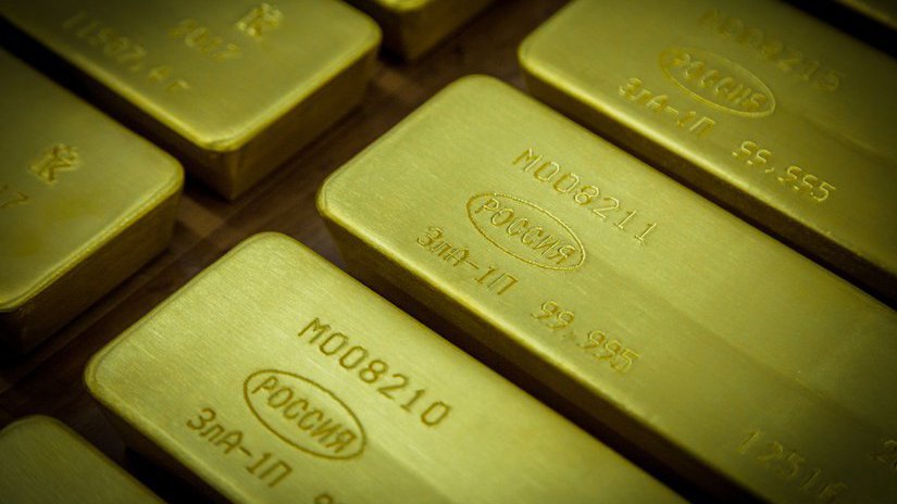 Поставки золота из России за полгода выросли в 7 раз