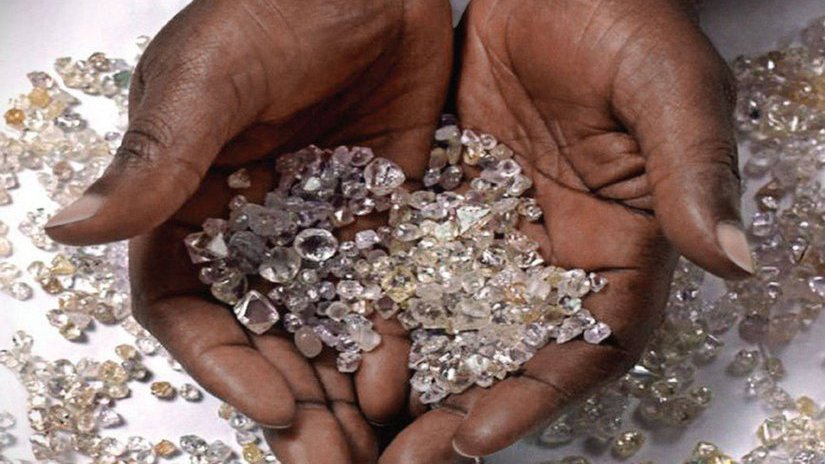 Во втором квартале мировые продажи алмазов в стоимостном выражении снизились на 80-90%