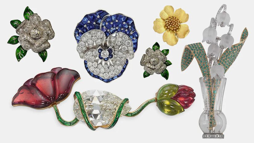 Секретный язык цветов в ювелирных украшениях