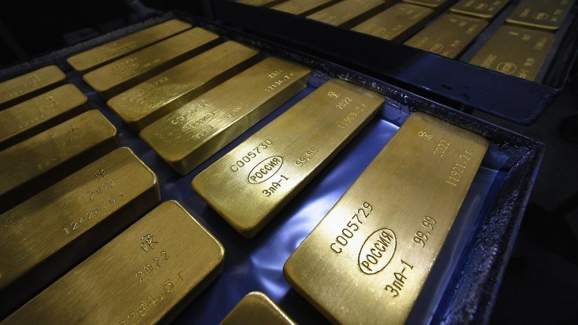 Росстат: РФ в январе - мае увеличила производство золота на 6,2%