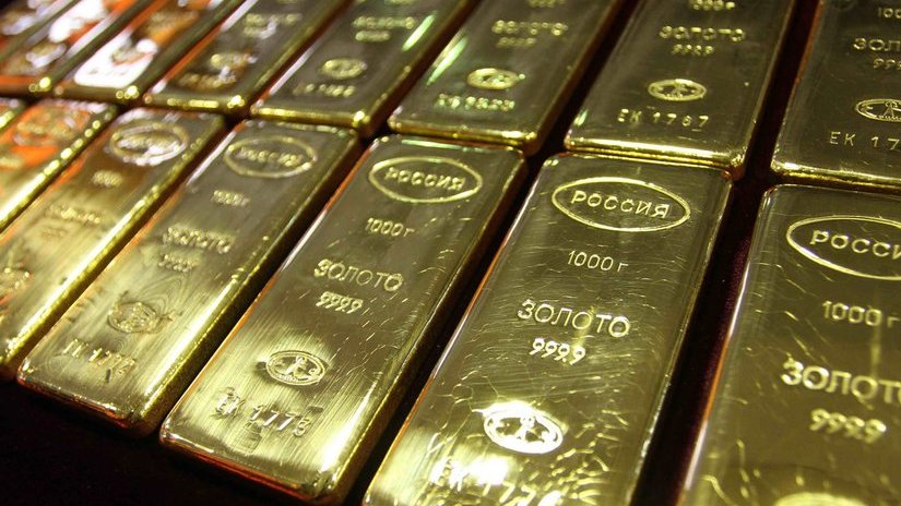 Россия отправила в Китай рекордный объем золота