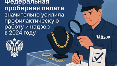 Федеральная пробирная палата значительно усилила профилактическую работу и надзор в 2024 году