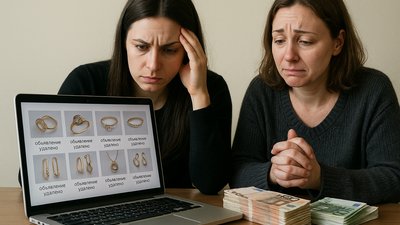 Мошенницы обманули покупателей ювелирных украшений на крупную сумму