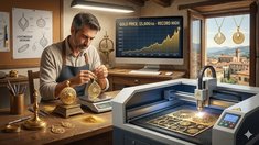 Рекордные цены на золото вынуждают итальянских ювелиров переходить на «облегченный» дизайн