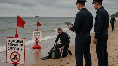 Удар по "черным копателям": В Калининградской области запретили подводные погружения с аквалангом