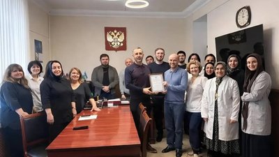 Сотрудник МРУ Федеральной пробирной палаты по СКФО отмечен ведомственной наградой