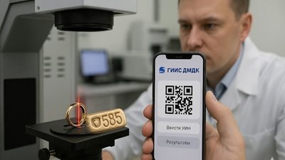 ГИИС ДМДК в действии: Федеральная пробирная палата объяснила механизм проверки украшений