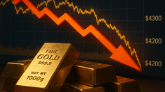 Резкое падение цен на золото: коррекция после исторического максимума