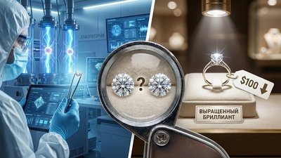 Эксперты прогнозируют лидерство лабораторных бриллиантов в масс-маркете: обзор сюжета Первого канала