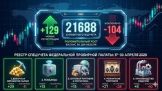 РЕЕСТР СПЕЦУЧЕТА: динамика за две недели и продолжающийся рост (17–30 апреля 2026)