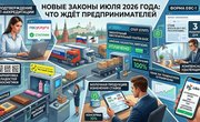 Новые законы июля 2026 года: что ждёт российский бизнес