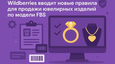 Wildberries вводит новые правила для продажи ювелирных изделий по модели FBS