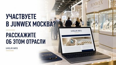 Участвуете в JUNWEX Москва? Расскажите об этом отрасли!