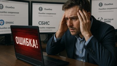 Масштабный сбой парализовал работу ключевых российских онлайн-сервисов