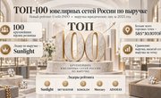ТОП-100 ювелирных сетей России по выручке: новый рейтинг Uvelir.INFO