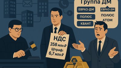 Арбитражный суд подтвердил законность доначисления НДС и штрафов ИП за схему «дробления бизнеса» в сфере оборота драгметаллов
