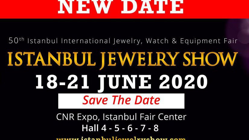 50-ю Юбилейную выставку "Istanbul Jewelry Show" перенесли на июнь