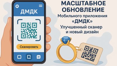 Вышло масштабное обновление мобильного приложения «ДМДК»: улучшенный сканер и новый дизайн