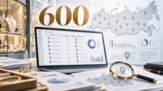 600 субъектов ювелирной розницы не имеют зарегистрированных торговых точек