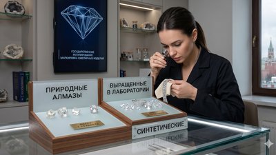 Правительство РФ вводит новые жесткие правила регулирования ювелирных изделий из лабораторных камней