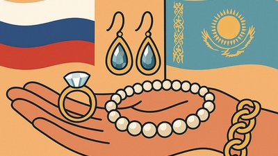 Российские ювелирные изделия и бижутерия всё популярнее в Казахстане