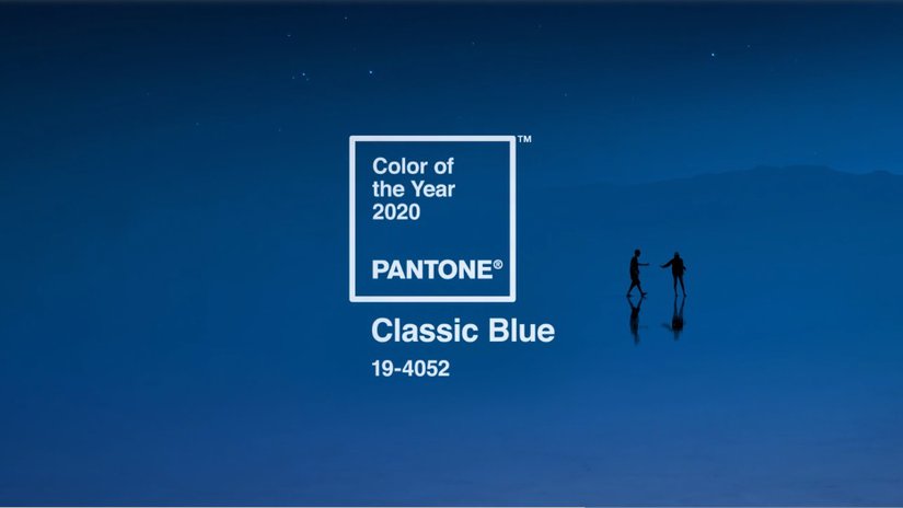Синий - главный цвет 2020 года